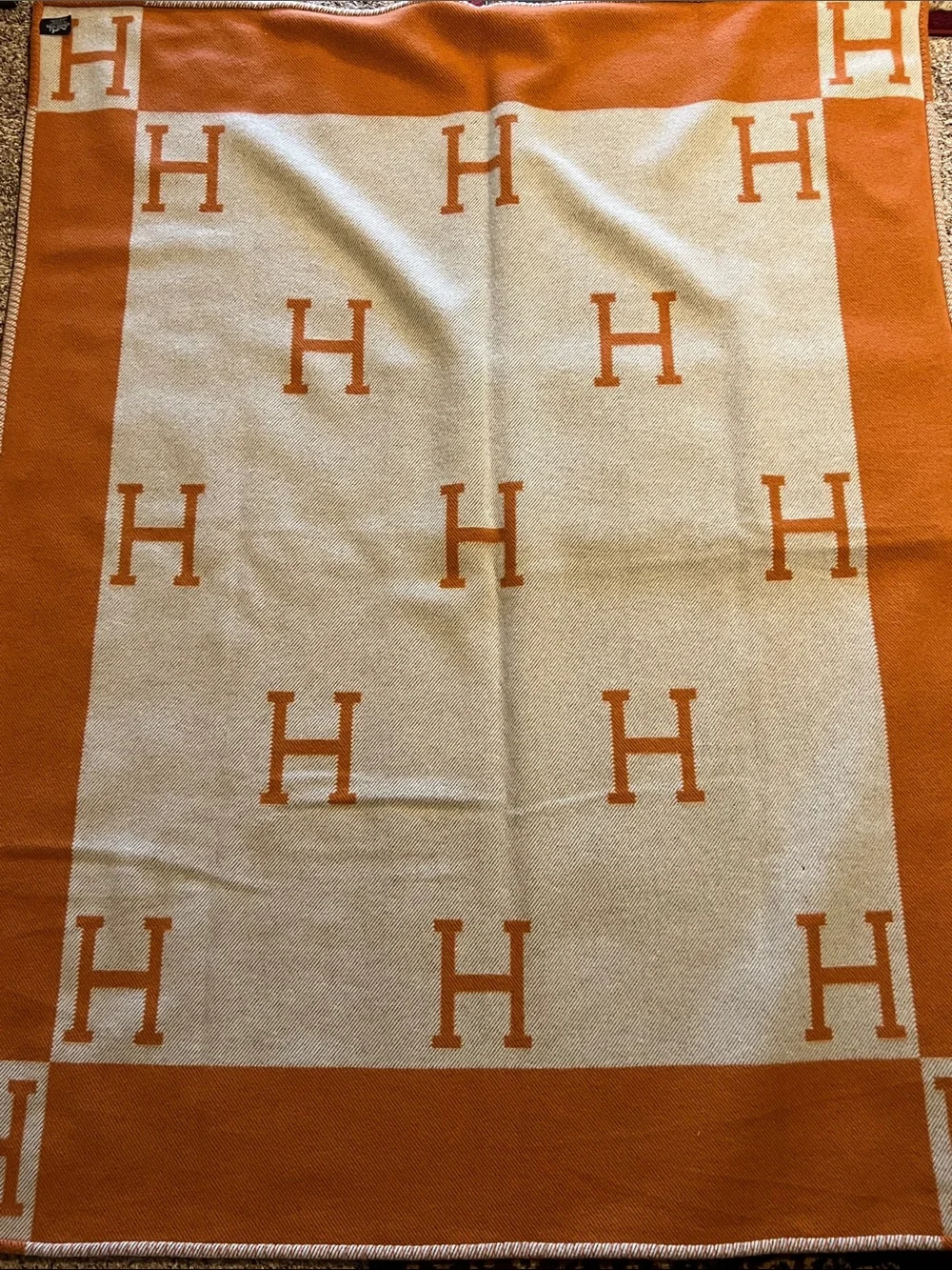 Hermes Avalon Throw Blanket